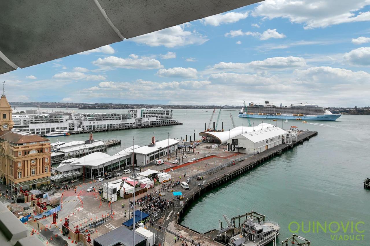 Qv Water View Britomart Apartment With Wifi -557 Auckland Bagian luar foto